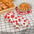 Household Kitchen Cute Fashion Halter Cotton and Linen Korean Style Men's and Women's Microwave Oven Gloves Apron Placemat Three-Piece Set