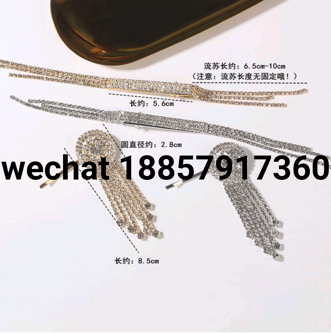 diamond hairpin hair clips for the girls hair accessories factory price