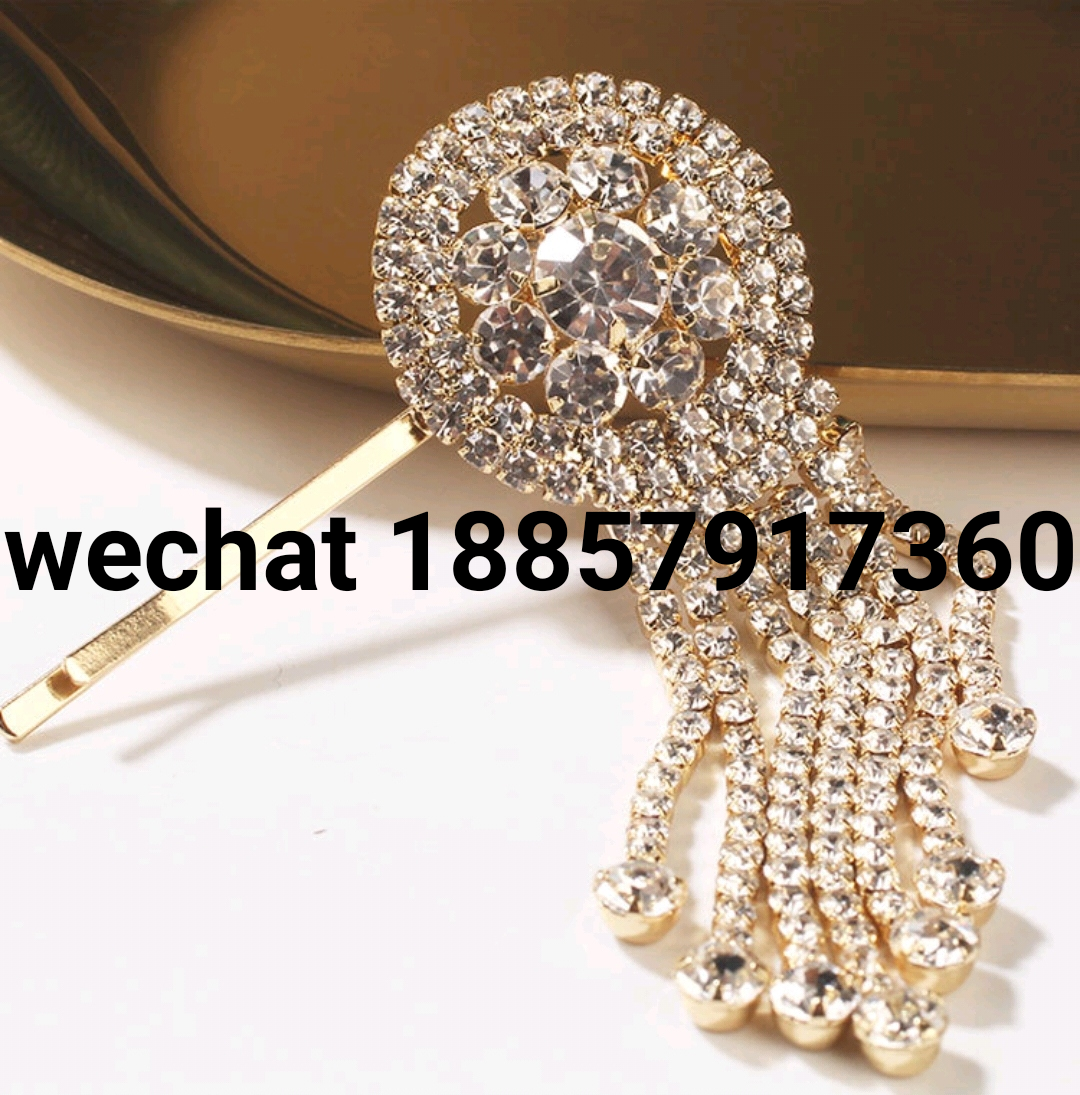 diamond hairpin hair clips for the girls hair accessories factory price