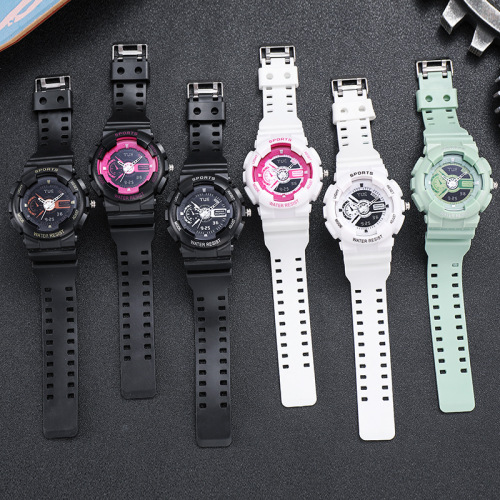 candy ins watch female middle school student korean simple fashion sports male harajuku college style electronic tiktok same style