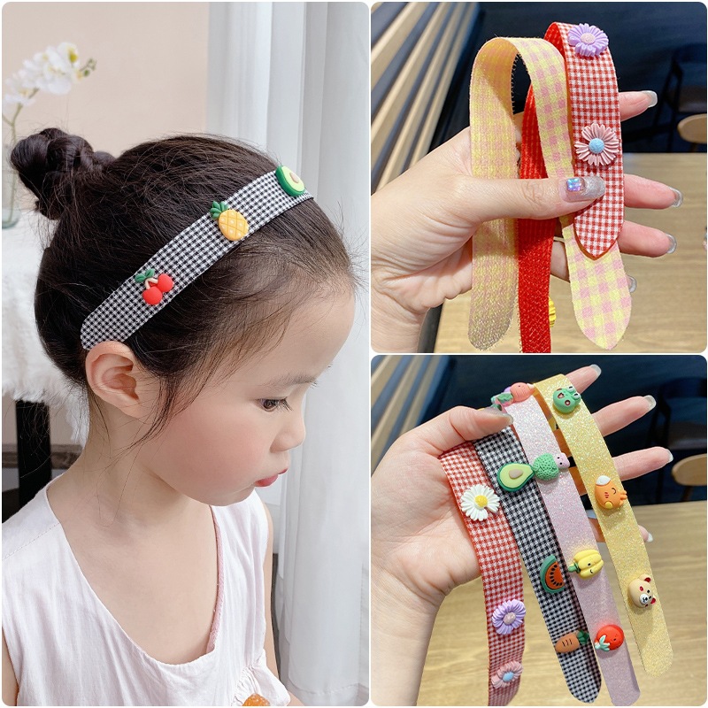 Girls New Velcro Hair Band Baby Cropped Hair Fastener Hair B...