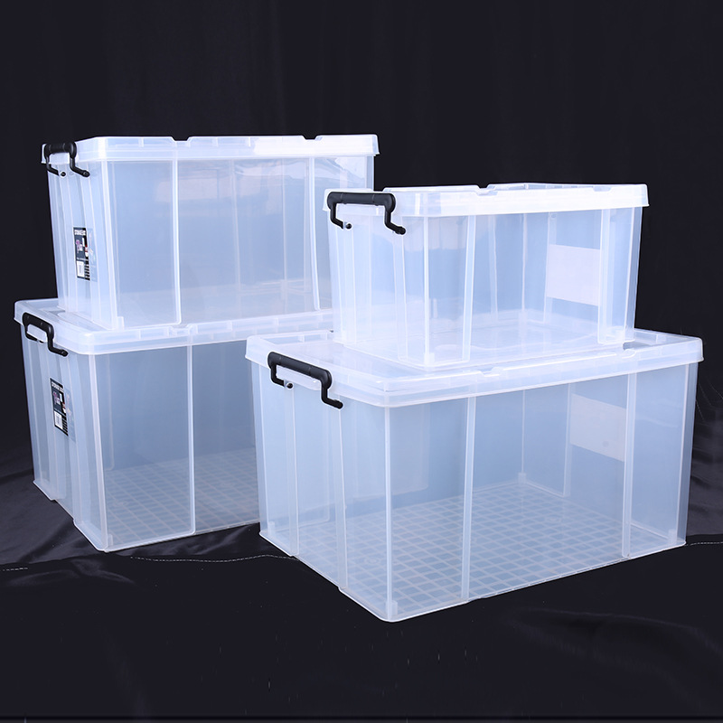 Transparent Thickened Home Toys Clothing Storage Box Customi...