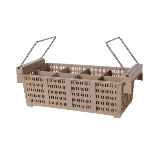 plastic 8 grid plate basket eight grid cup basket tableware storage basket