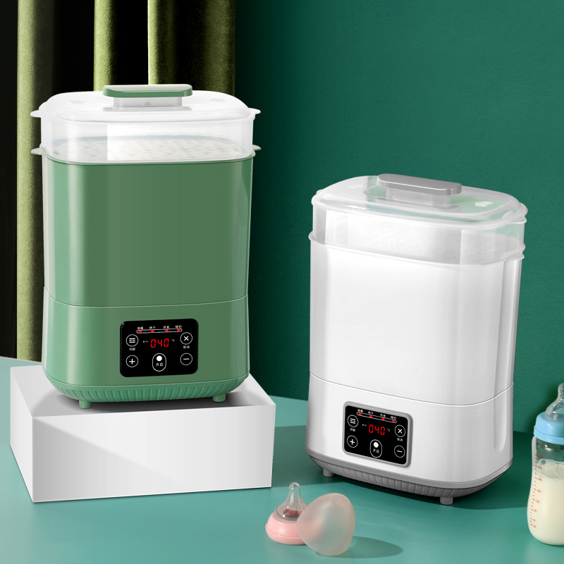 Feeding Bottle Sterilizer with Drying Two-in-One Disinfection Cabinet Baby Warm Milk Sterilization D