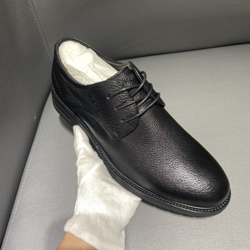 Aolun Genuine New Four Seasons Men‘s Leather Shoes Casual Versatile Korean Men‘s Shoes Work Shoes Professional Black Leather Shoes Men
