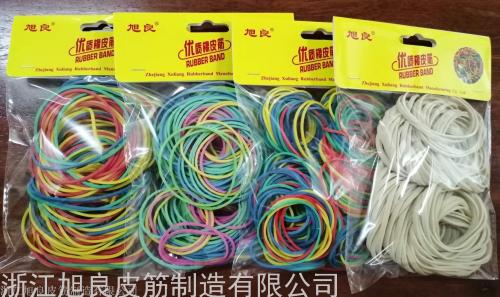 彩色橡皮筋100克/纸卡+袋子橡胶圈牛皮筋现货厂家直销防老化