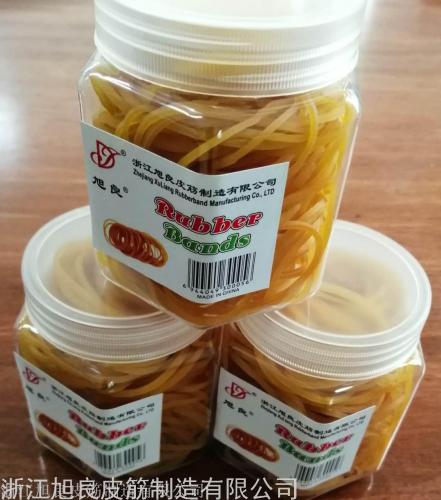 原胶橡皮筋80克/瓶子环保耐高弹打包便携超强韧性工业橡皮圈