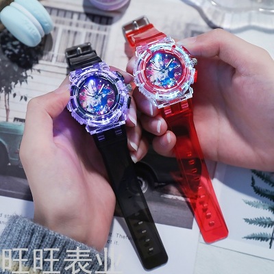 Ultraman Children 'S Watch Cartoon Selodiga Watch Boy Luminous Flashing Light Toy Electronic Watch Factory Wholesale