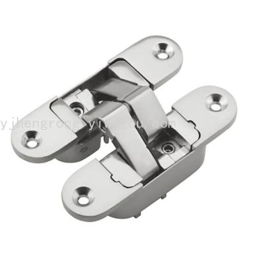 zinc alloy three-dimensional adjustable hidden hinge hidden hidden hidden door hinge cross concealed hinges hardware accessories