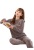 Autumn and Winter Coral Velvet Pajamas Fairy Warm Suit Pants New Casual Long-Sleeved Home Wear Thick Fashion Women's Winter