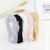 2022 New Summer Shallow Mouth Invisible Lace Ankle Socks Silicone Non-Slip Pure Cotton Sole Ankle Socks Women's Socks Factory Wholesale