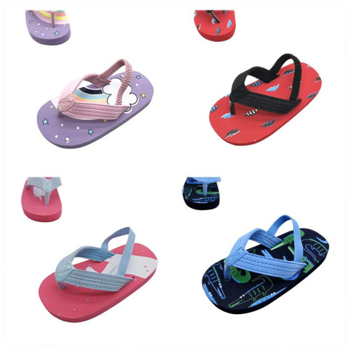Summer New Travel Children‘s Light Portable Slippers Flip Flops Boys and Girls Shoes Beach Baby Flip-Flops Shoes 