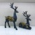 Resin Crafts European Blue Couple Pair Deer Decoration Living Room Home Decoration Decoration Creative Gift Special Offer