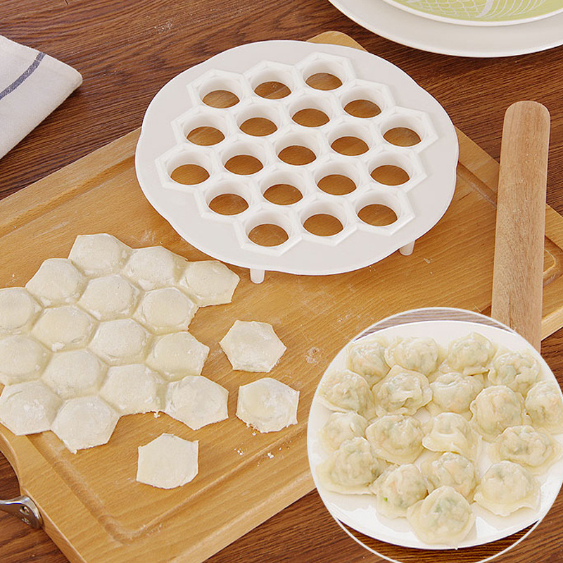 Creative 19-Hole Dumpling Maker Lazy Dumpling Bag Wonton Household Mold Pinch Dumpling Maker One Pie