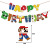 Super Mary Theme Birthday Rubber Balloons Set Mario Printed Balloon Game Birthday Party Decoration