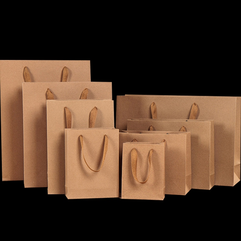 Kraft paper gift bag