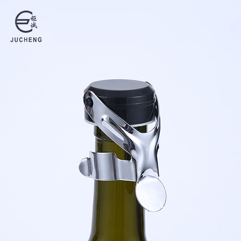 Humanoid Wine Stopper Bottle Stopper Stainless Steel Wine Wine Stopper Bottle Cap Red Wine Bottle St