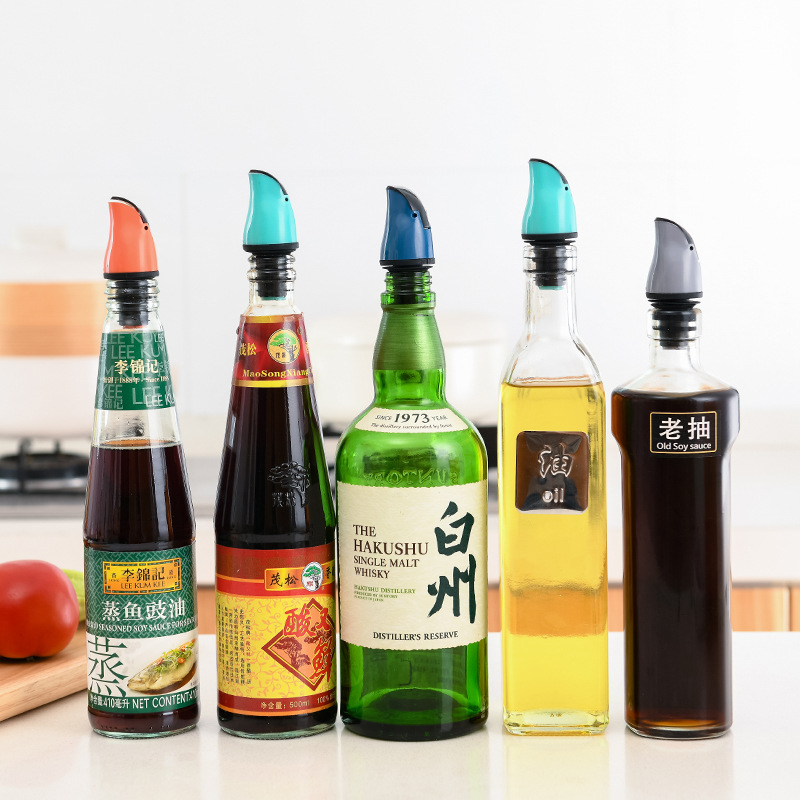 Nozzle Plug Oil Bottle Stopper Oil Bottle Cap Soy Sauce Bottle Head Pour Nozzle Opening Bottle Nozzl