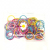 100 PCs Hair Band Hair Bands Rubber Bands Do Not Hurt Hair Rope Children's Rubber Band Internet Celebrity Ing
