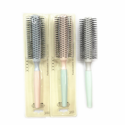 splicing color curling comb inner buckle cylinder rolling comb blowing hair styling curling comb