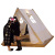 Internet Celebrity Tent Hot Pot Outdoor Triangle Tent Picnic Tent Cabin Starry Sky Tent Rain-Proof Camping Outdoor B & B
