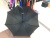 70cm Fiber Bone Automatic Black Umbrella Sunny and Rainy Dual-Use Custom Logo Advertising Gift Umbrella Factory Direct Sales