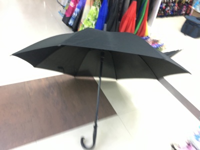 60cm Straight Bar Automatic Black Umbrella White Matter Gift Umbrella Factory Direct Sales Special Offer Wholesale Inventory Processing