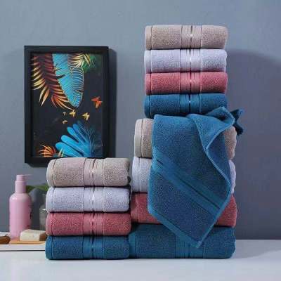 Bright Silk Bath Towel Covers 70 * 140cm Absorbent Adult Present Towel