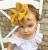 Ins Spring and Summer Hot-Selling 16-Color Children's Double-Layer Bow Nylon Hair Band Baby Headband Headwear