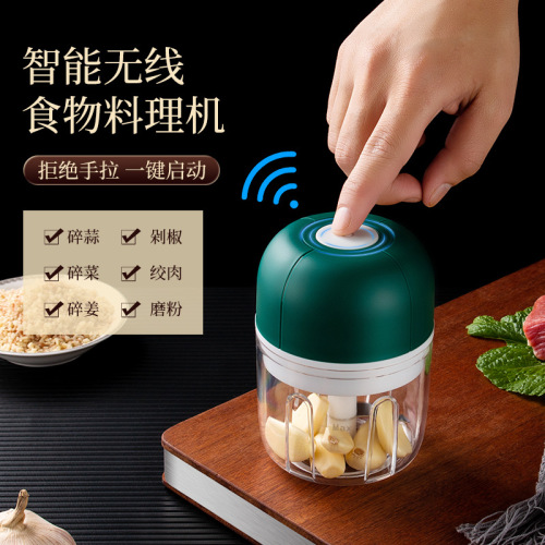 Multi-Function Garlic Grinder Mini Cooking Machine Garlic Grinder Electric Garlic Grinder household Baby Food Supplement Cross-Border Gifts