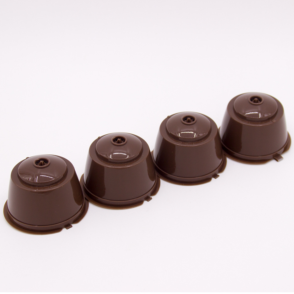 Suitable for Dolce Gusto Duqu KUSI Filter Screen Coffee Filter 4 Pack with Spoon Combination