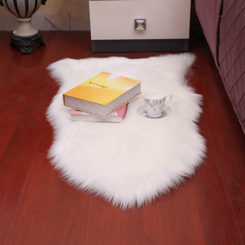 Wholesale Custom Australian Wool-like Carpet Floor Mat Whole Sheepskin Sofa Plush Living Room Bedroom Bedside Coffee Table