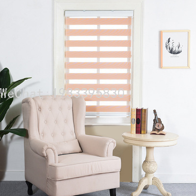 home study thickened double-layer soft gauze shutter rental room office building shading sunscreen blinds wholesale