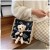 New Fashion Linen Bear Wrist Bag Ins Cyber Celebrity Style Fresh Linen Women's Bag Factory Small Wholesale