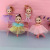 Internet Hot New 18cm Barbie Princess Keychain Pendant Car Doll Fashion Girl Bag Accessories