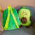 Plush Toy Schoolbag Avocado Schoolbag Fruit Wallet Avocado Schoolbag Backpack Children Cartoon Schoolbag