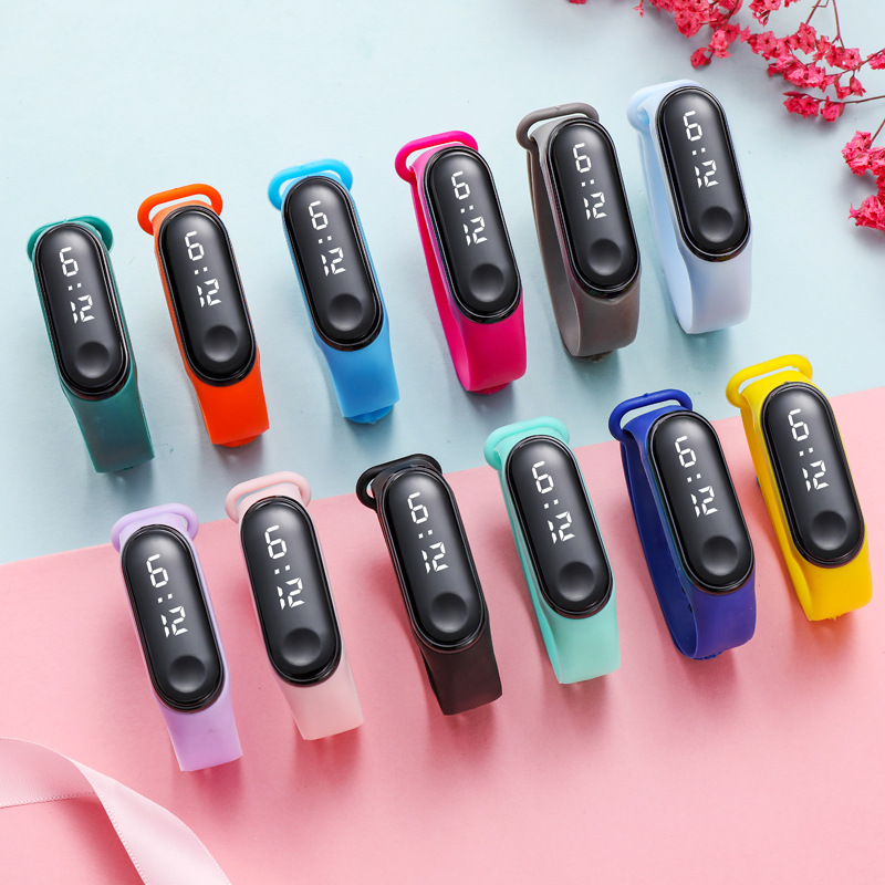 New Xiaomi Three-Generation Bracelet Fashion Sports Waterproof Student Couple Swimming LED Watch