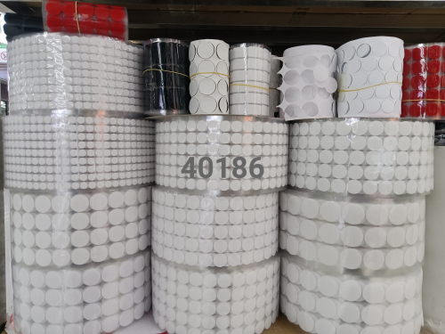 Velcro Tape， adhesive Transparent Film Punching Various Shapes， various Types of round， Etc.