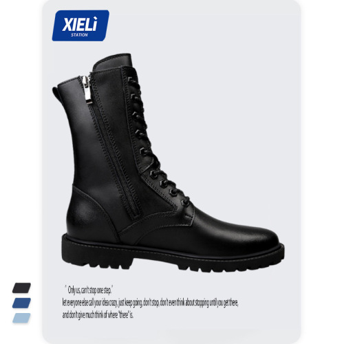 xieli martin boots | men‘s and women‘s genuine leather england style worker boot motorcycle boots leather boots winter velvet padded plus size