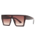 Sunglasses Glasses Sunglasses Pilot Men & Women Trendy Slimming Box Star Same Style New Fashion Foreign Trade Export