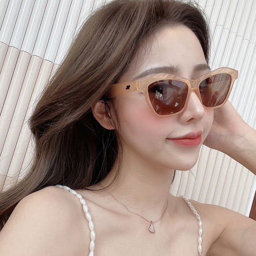 new sunglasses women‘s fashionable sunglasses internet celebrity same style european and american sunglasses 5263