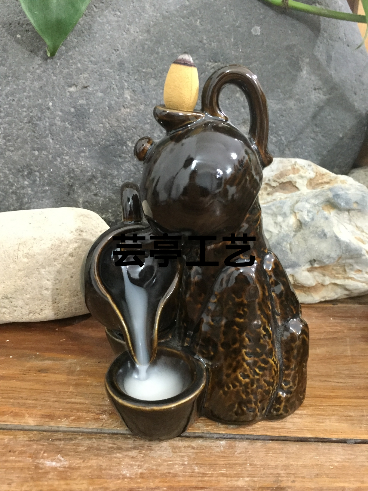 Mini Backflow Incense Burner Foreign Trade Hot Selling Expor...