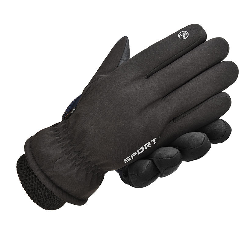 Outdoor Ski Gloves Men 'S Autumn And Winter Warm-Keeping And Cold-Proof Windproof Waterproof To