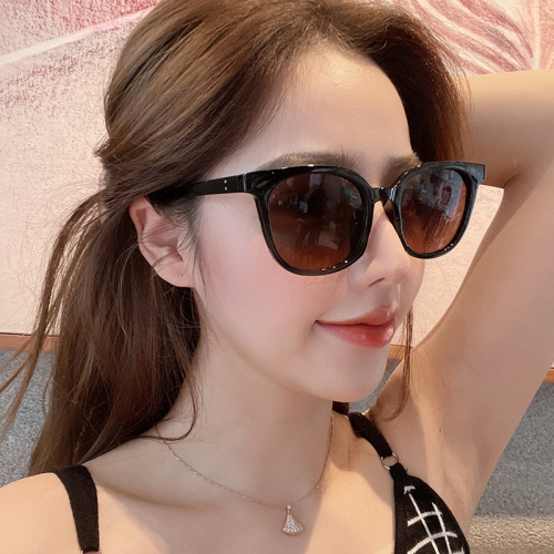 korean style fashionable beige nail sunglasses driving uv-proof sunglasses internet celebrity street shot sunglasses female 5285