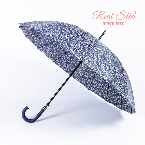 1397 Floral Umbrella Ladies 16-Bone Umbrella Wind Resistant Small Fresh Umbrella Factory Direct Sales
