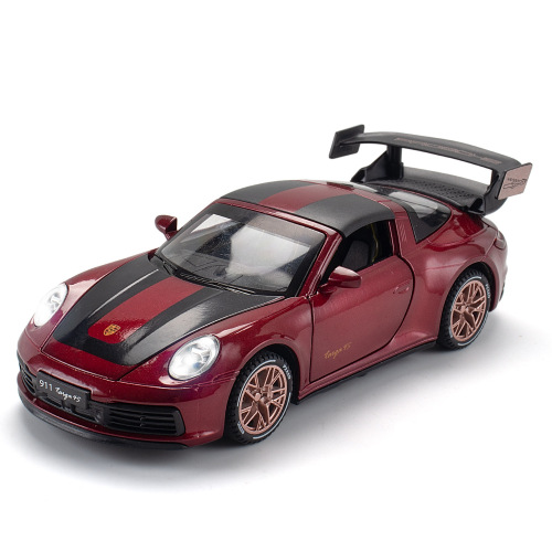 （bulk） simulation 1-to-32 new austrian porsche 911 track edition alloy sports car model scenic area children‘s toys