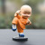 Car Accessories Set Price Shaolin Kung Fu Boy Practice Boxing Martial Arts Boxing Monk Resin
