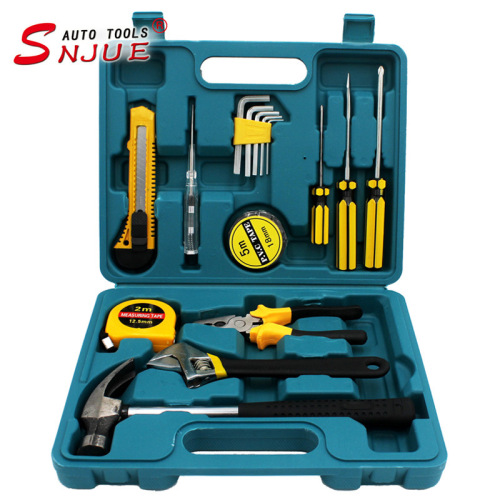 Hardware Tools 16-Piece Gift Combination Toolbox Car Repair Tools Hammer Wrench B 8016G