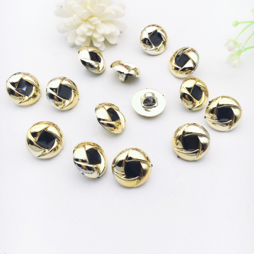 hair ring hair rope hair rope plastic gold button diy handmade elastic adult rubber band accessory headdress hair accessories material