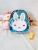 Cross-Border Exclusive New Sequined Rabbit Backpack Girl Student Schoolbag Trendy Street Colorful All-Match Children Backpack